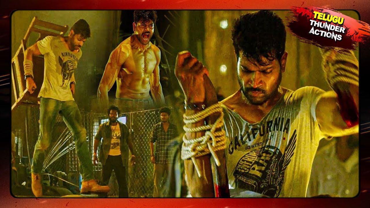 Vinnod Prabhakar Power Packed Fighting Scene | Shadow Movie Action  Scene | الهند أفضل مشاهد العمل