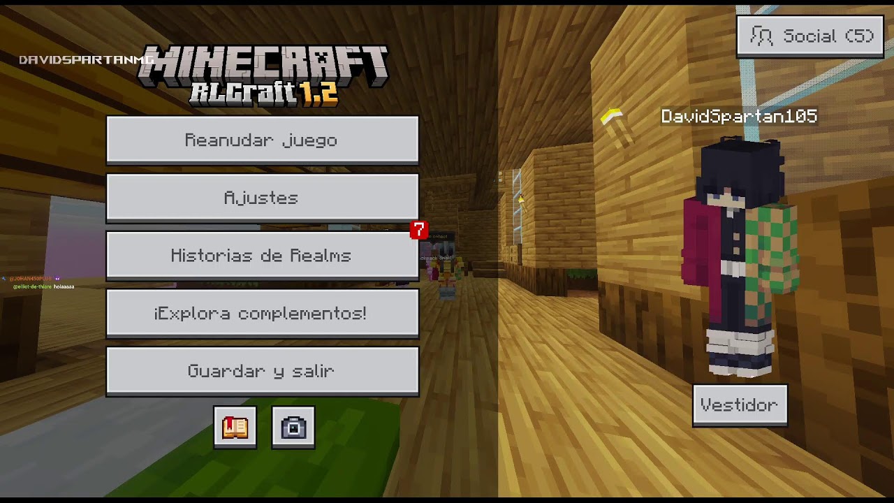 MINECRAFT RLCRAFT CON SUSCRIPTORES!! #shorts #minecraft #survival