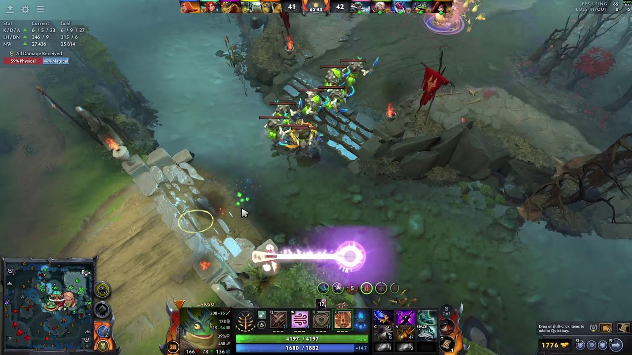 Dota 2 Lobby with friends