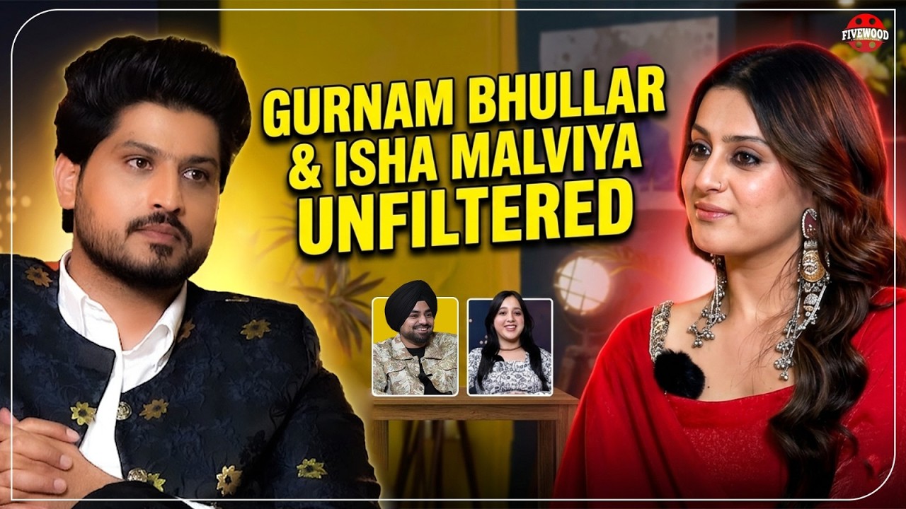 Full Interview | Gurnam Bhullar & Isha Malviya Get Candid About Ishqan De Lekhe | Fivewood