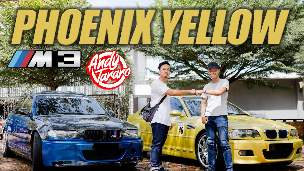 🔥ANAK MUDA PAKAI KERETA RARE EVERGREEN DESIGN BMW E46 ORI M3 FULLSPEC COLOR PHOENIX YELLOW
