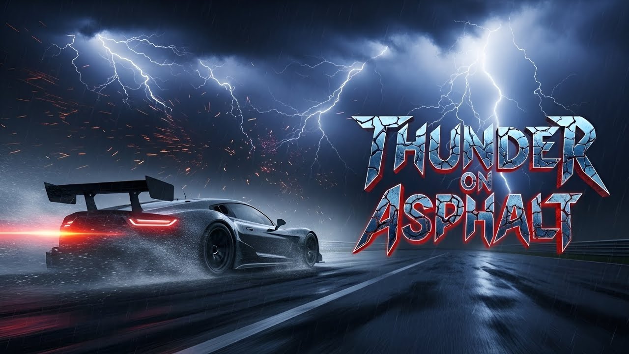 Thunder on Asphart - High-Speed Thrash Metal Anthem/Storm-Fueled Thrash Metal