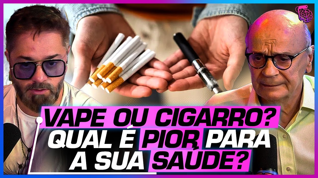 A MAIOR DEPENDÊNCIA QUÍMICA do MUNDO! ENTENDA o MAL que o CIGARRO FAZ - DRAUZIO VARELLA E DR GUSTAVO