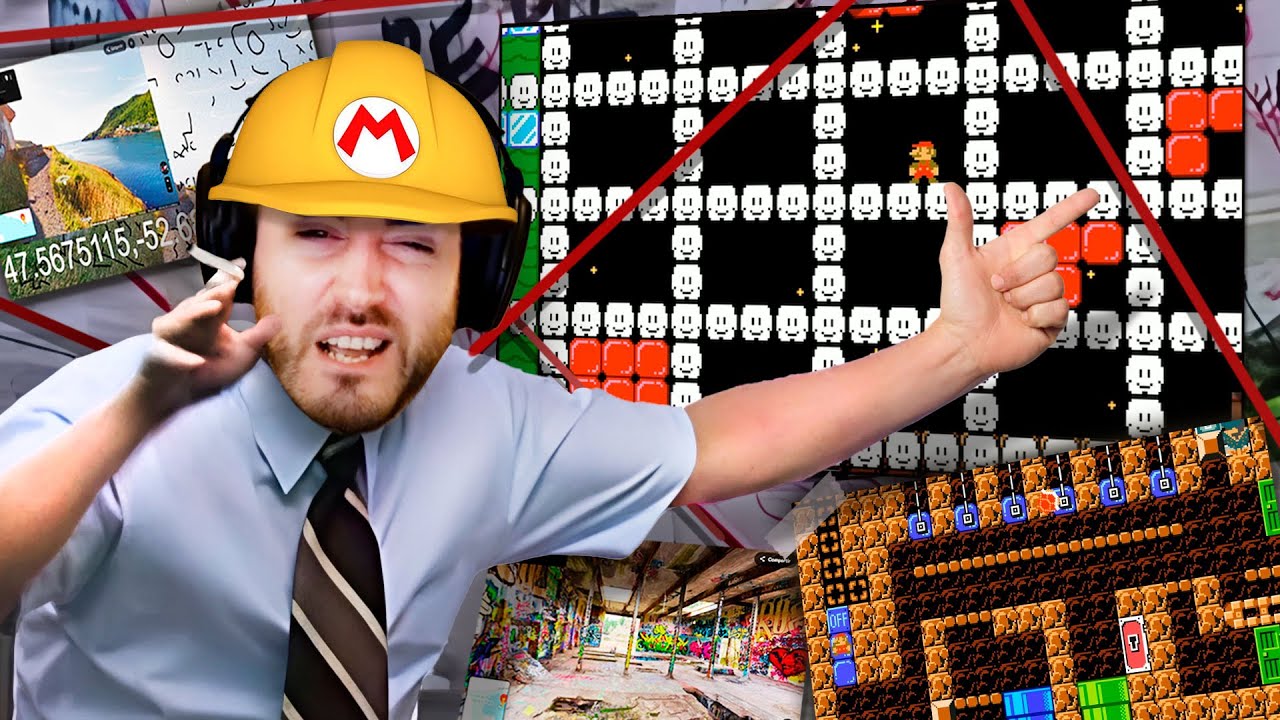 el nivel mas rebuscado de mario maker