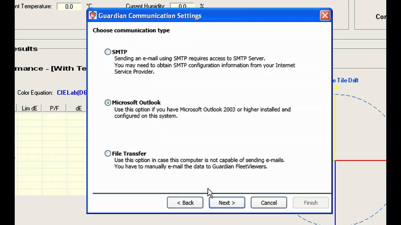 Datacolor Guardian: Guardian Settings