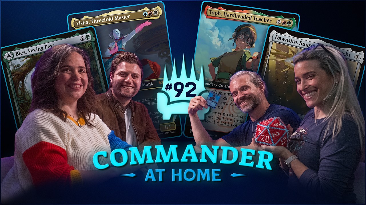 Rachel Weeks vs Ben Bateman in the battle of BIG TURNS! | Commander at Home Episode 92