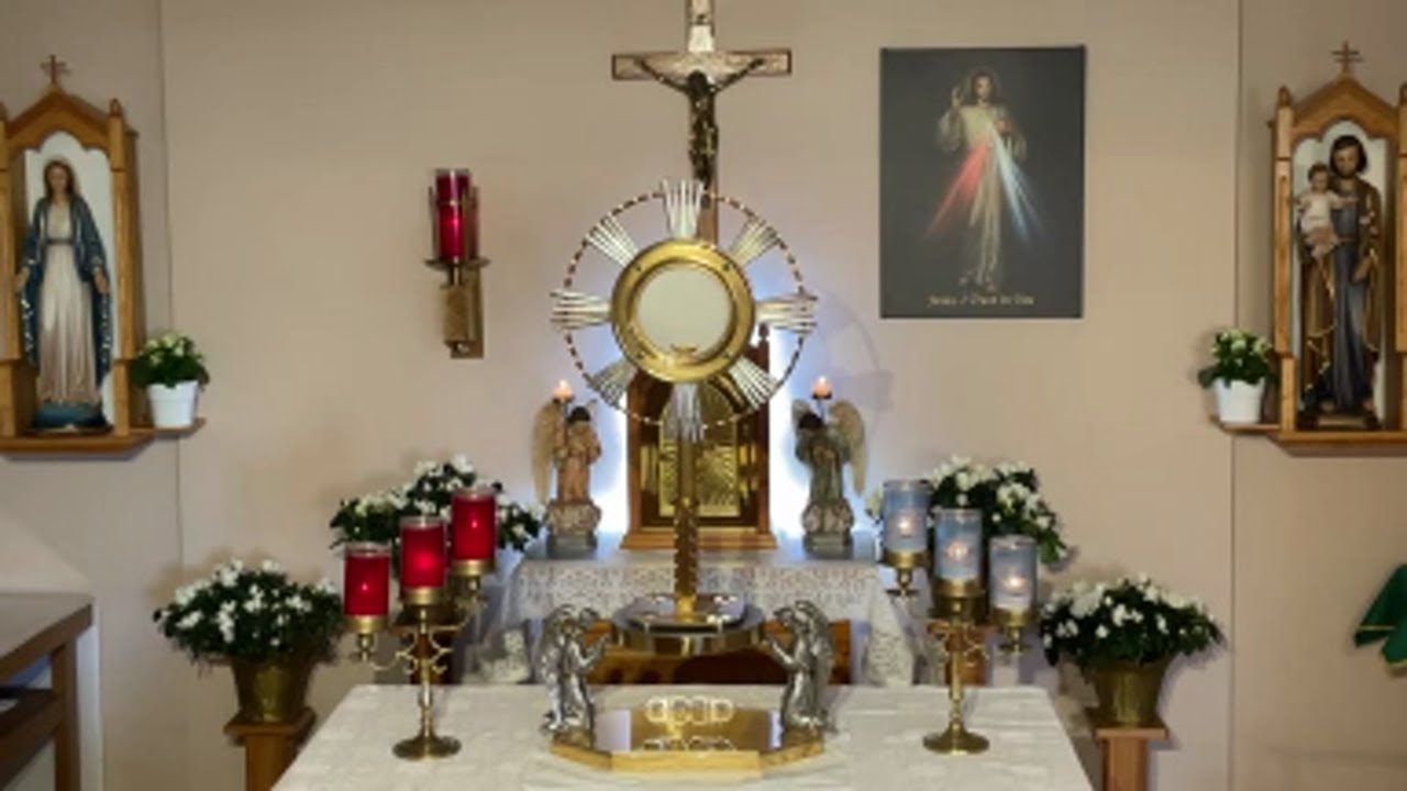 LIVE Eucharistic Adoration - Sisters of Divine Mercy
