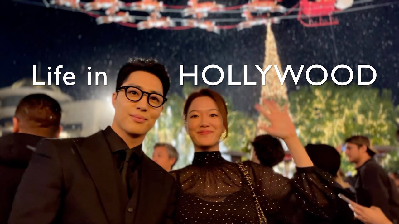K-Couple's life living in Hollywood 🎬🍿