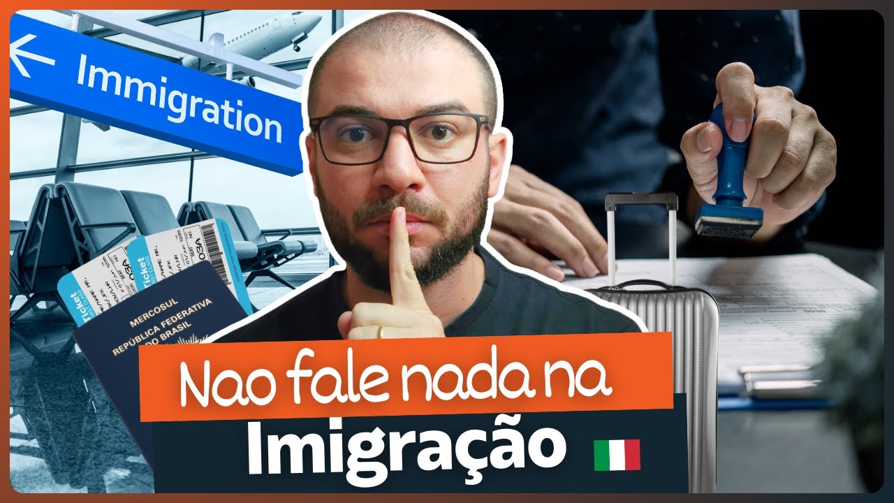 DESCUBRA COMO PASSAR DIRETO PELA IMIGRAÇÃO ITALIANA  | PASSEI PELO AEROPORTO DE FIUMICINO EM ROMA