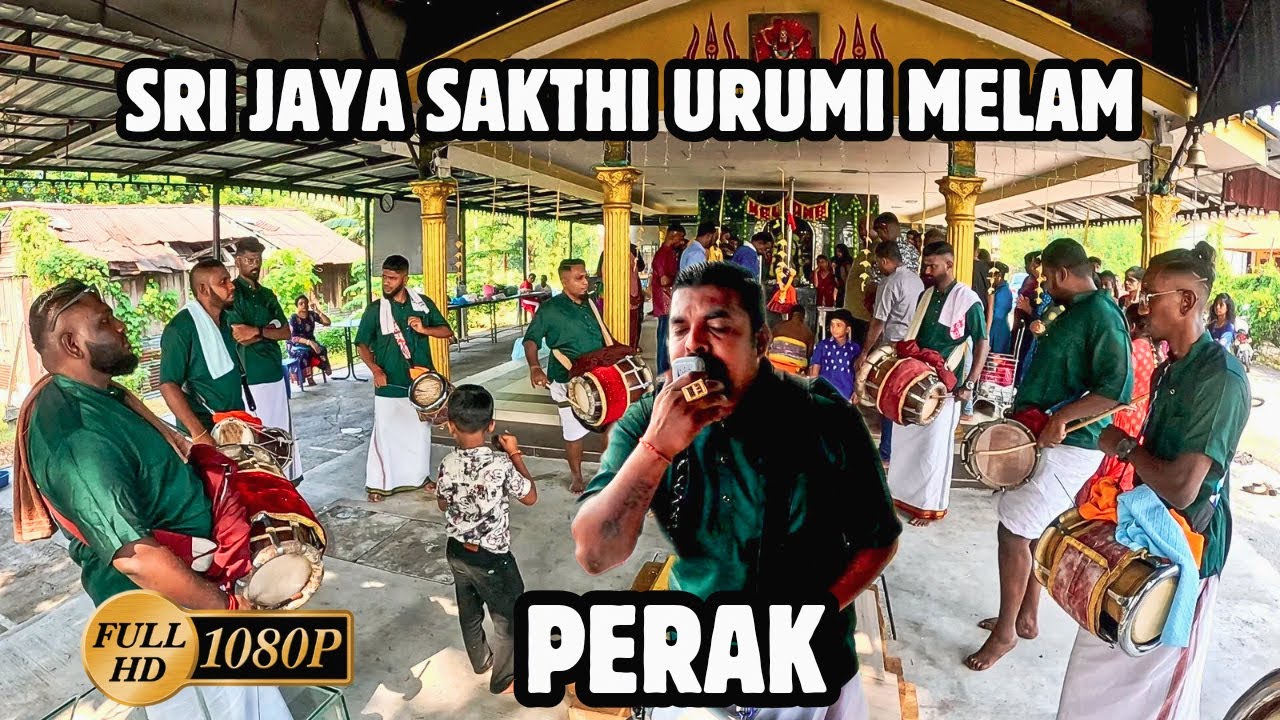 Sri Jaya Sakthi Urumi Melam Kg Simee Perak | Batu Gajah Panguni Uthiram Thiruvizha 2024