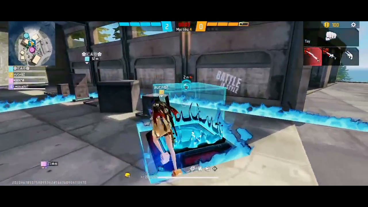 [Garena Free Fire] Sức mạnh của Oscar 🦵