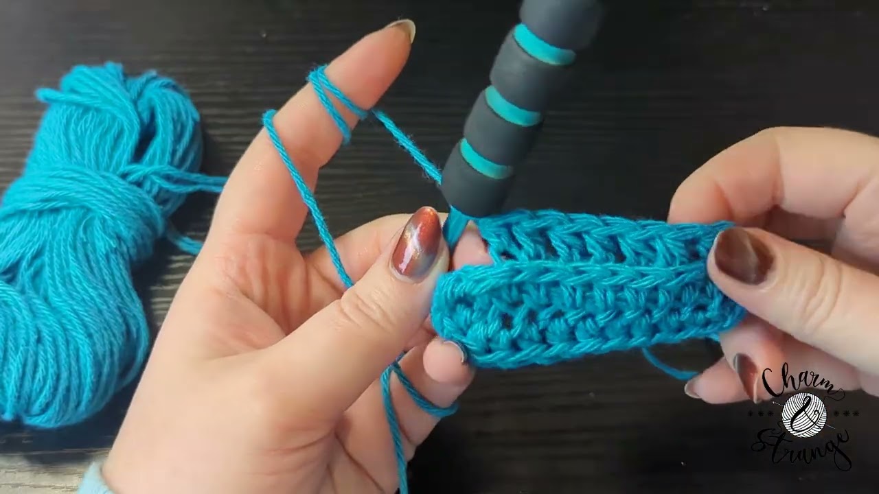 crochet how-to: joining third loop half double crochet