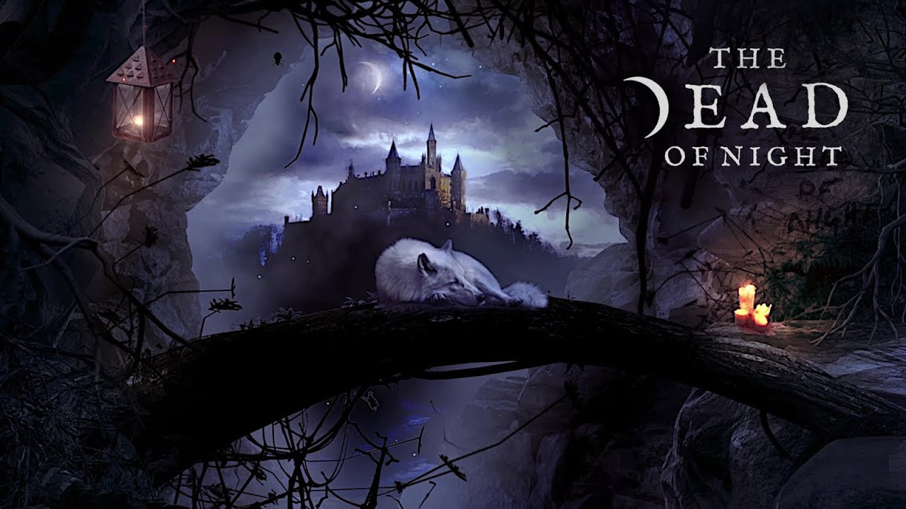 Dark Fantasy Cave Ambience 🐺✨ | The Moon & The White Wolf | Gothic/Mysterious Ambience & ASMR