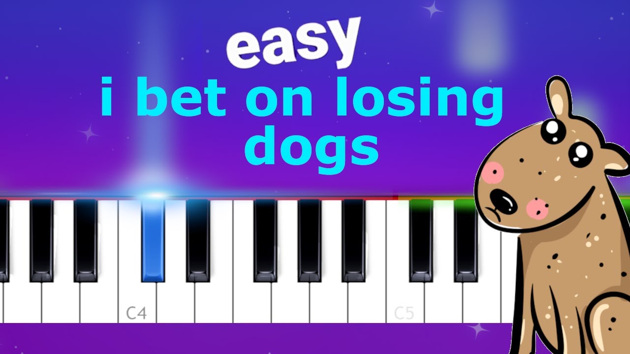 Mitski - I Bet on Losing Dogs  | EASY PIANO TUTORIAL
