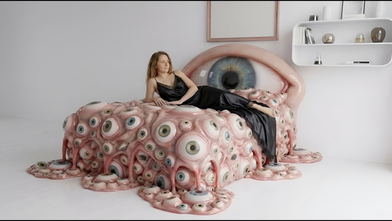 Which Crazy Bed Would You Choose? I🦋 Ultimate Oddly Satisfying AI ASMR #3 #usaasmr #asmr #million