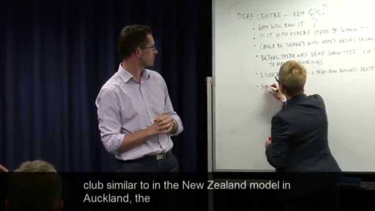Community Consultation of the Vicdeaf Strategic Plan 2015-2020