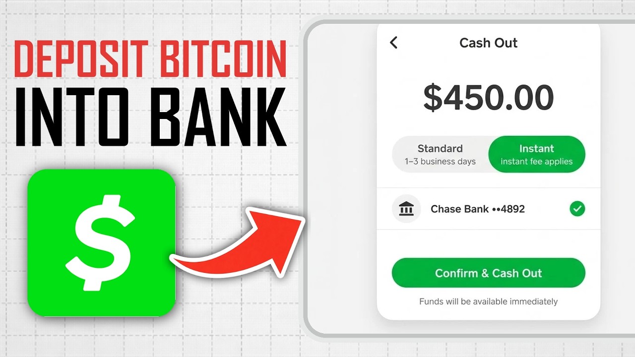 How to Deposit Bitcoin on Cash App into Bank Account (Full Guide)