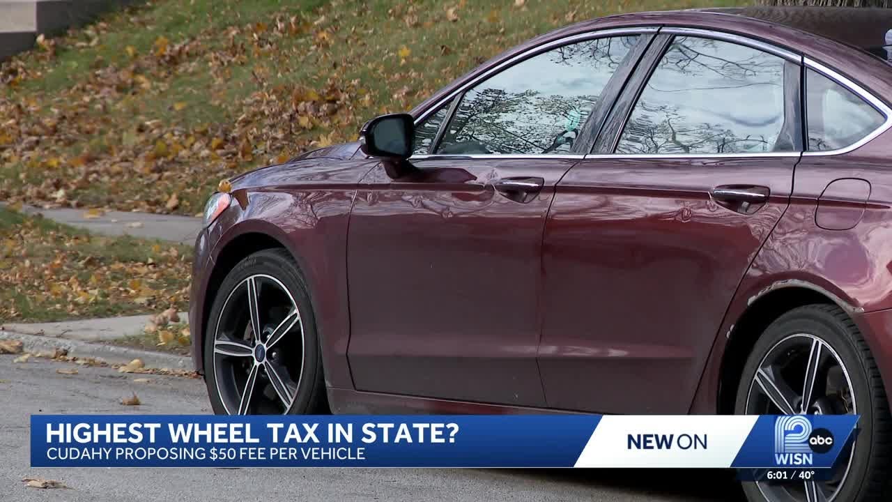 Cudahy eyes highest wheel tax in Wisconsin