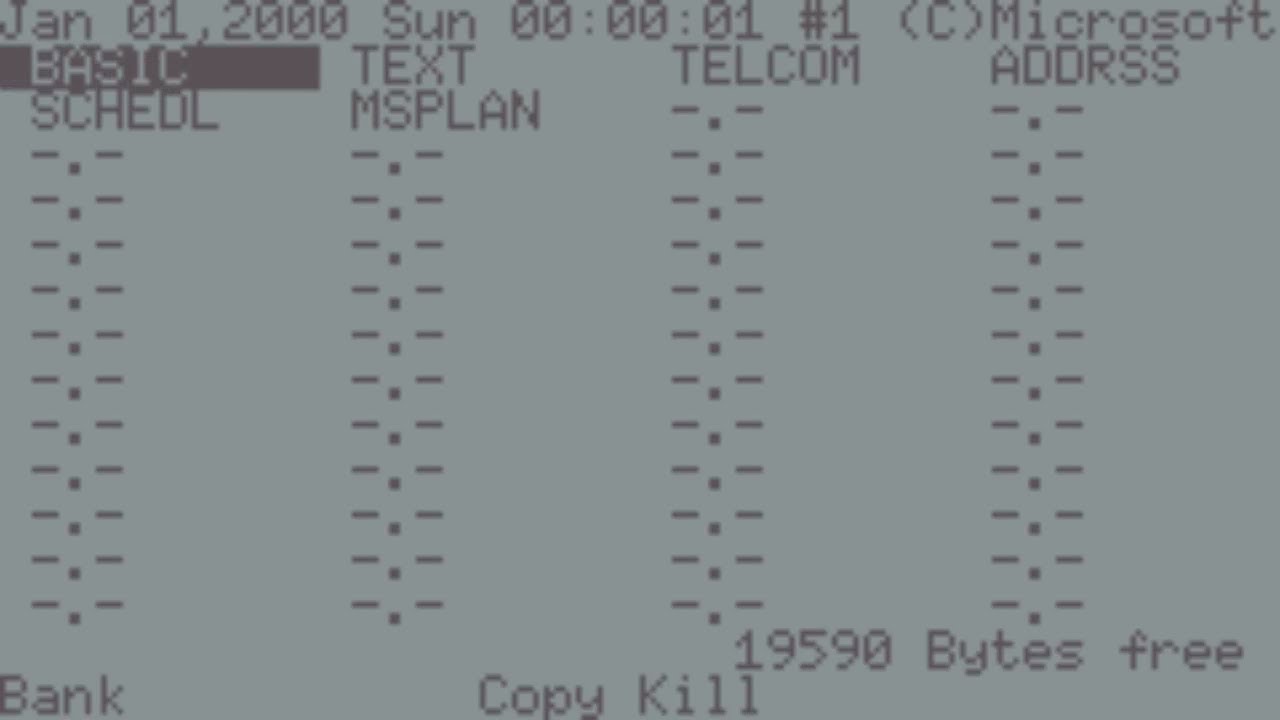 Tandy 200