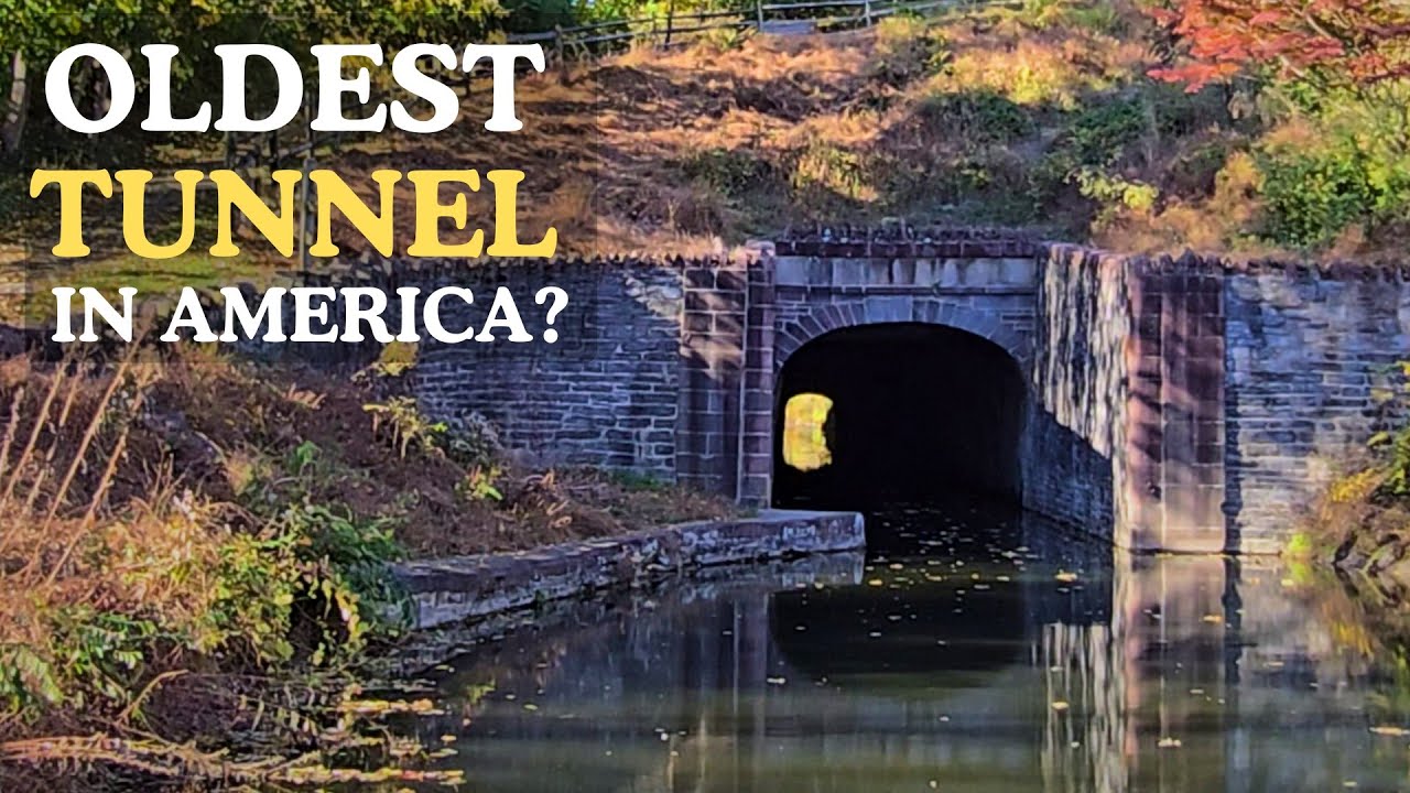 Exploring the Historic Union Canal in Pennsylvania &  America's Oldest Transportation Tunnel
