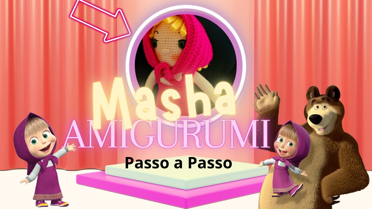 Masha Amigurumi Passo a Passo - Parte 2