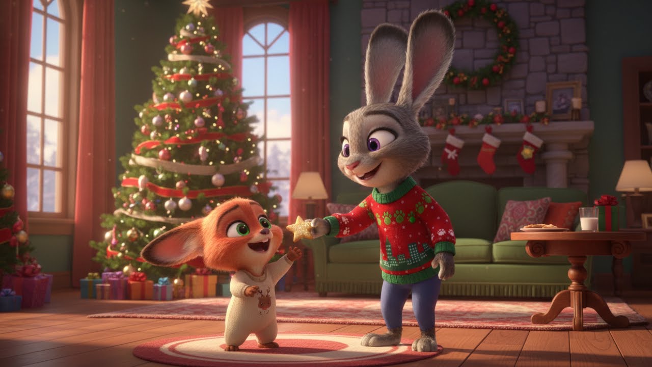 Zootopia 2 | The Most Meaningful Christmas Gift 🎁 | Nick, July & Their Little Angel