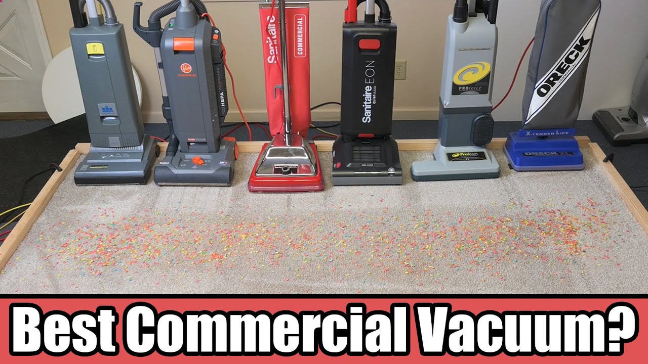 Best Commercial Vacuum Cleaner Competition