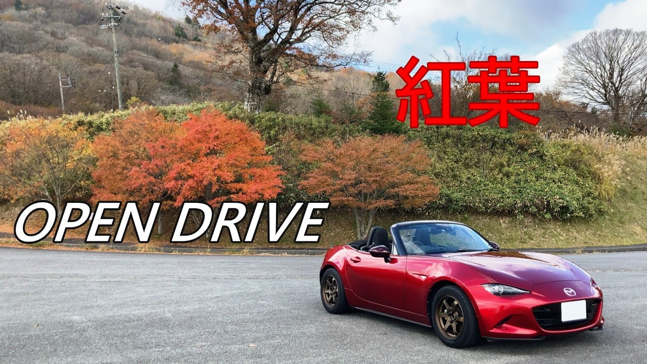 【ＮＤロードスター】茶臼山高原道路⇒平谷 （２倍速再生で爽快感ＵＰ）