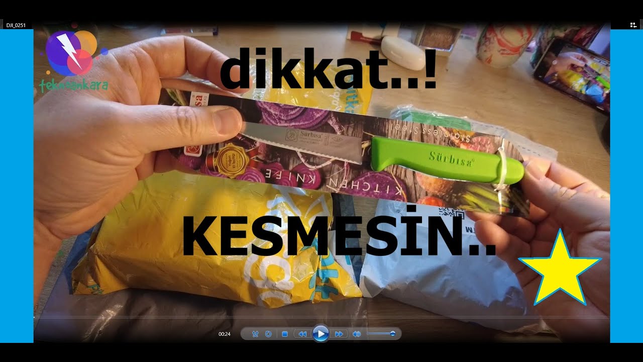 Sürbisa Meyve Bıçağı ve Xiaomi Telefon Kılıfı Kutu Açılışı #sürbisa #xiaomi
