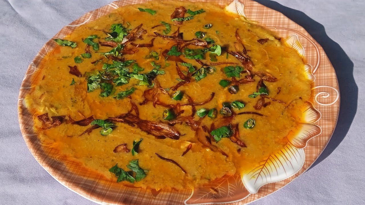 chicken  Haleem Recipe || Homemade Chicken Haleem Recipe By Cooking With Aiqa|