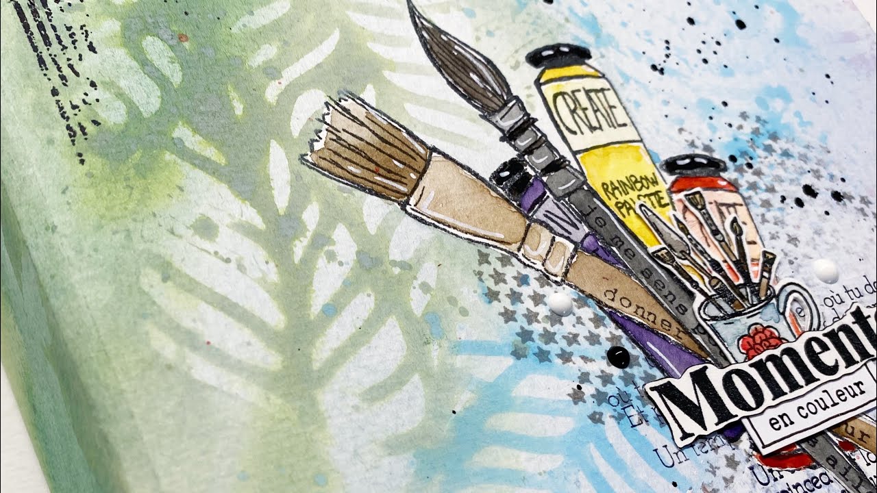 Tuto art journal : la couverture