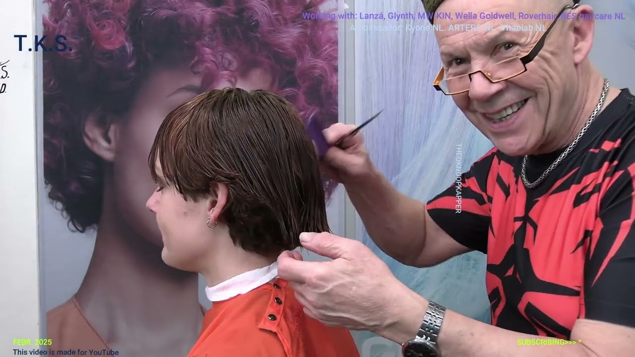I GO FOR A WIDE FRINGE BOB and a NEW COLOR !! FENNA by T.K.S.
