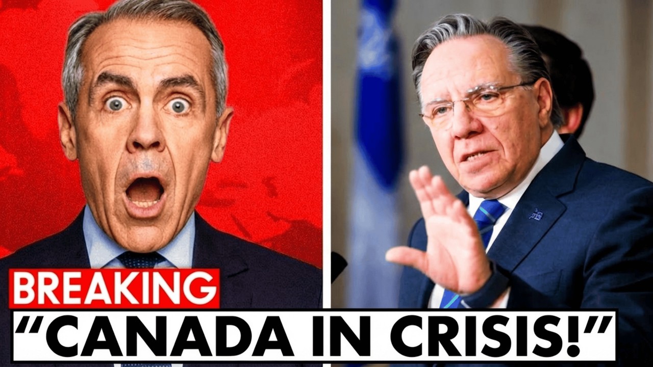 Quebec Premier RESIGNS - Why Is Mark Carney PANICKING?!