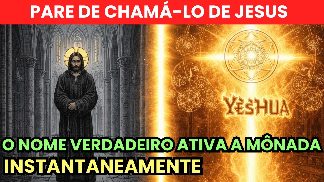 Pare de chamá-lo de Jesus. O nome verdadeiro ativa a Mônada instantaneamente