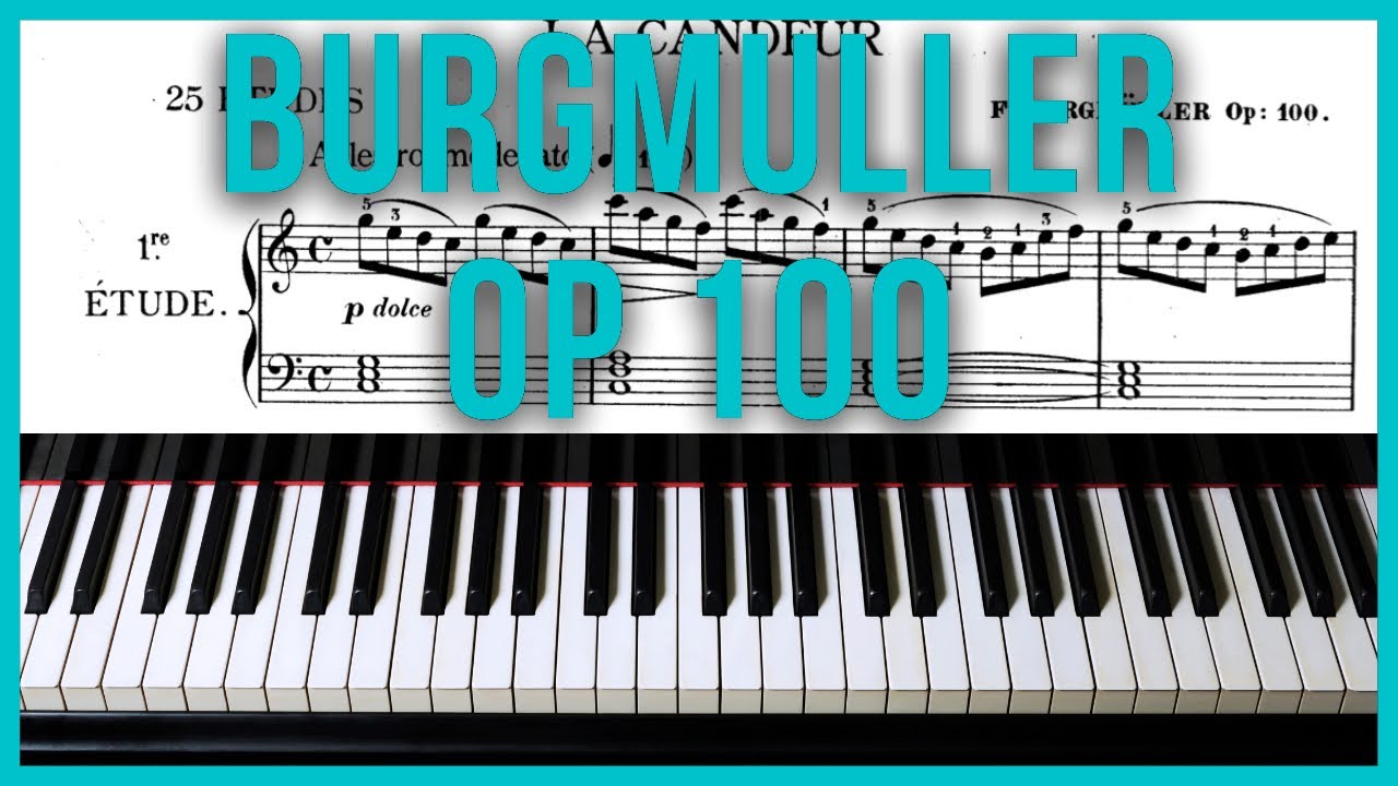 Burgmuller op 100 25 Easy and Progressive Studies (Full)
