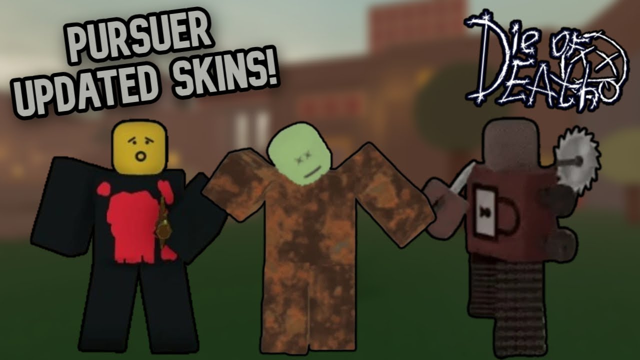 WINNING WITH EVERY UPDATED PURSUER SKINS | Die of Death Roblox