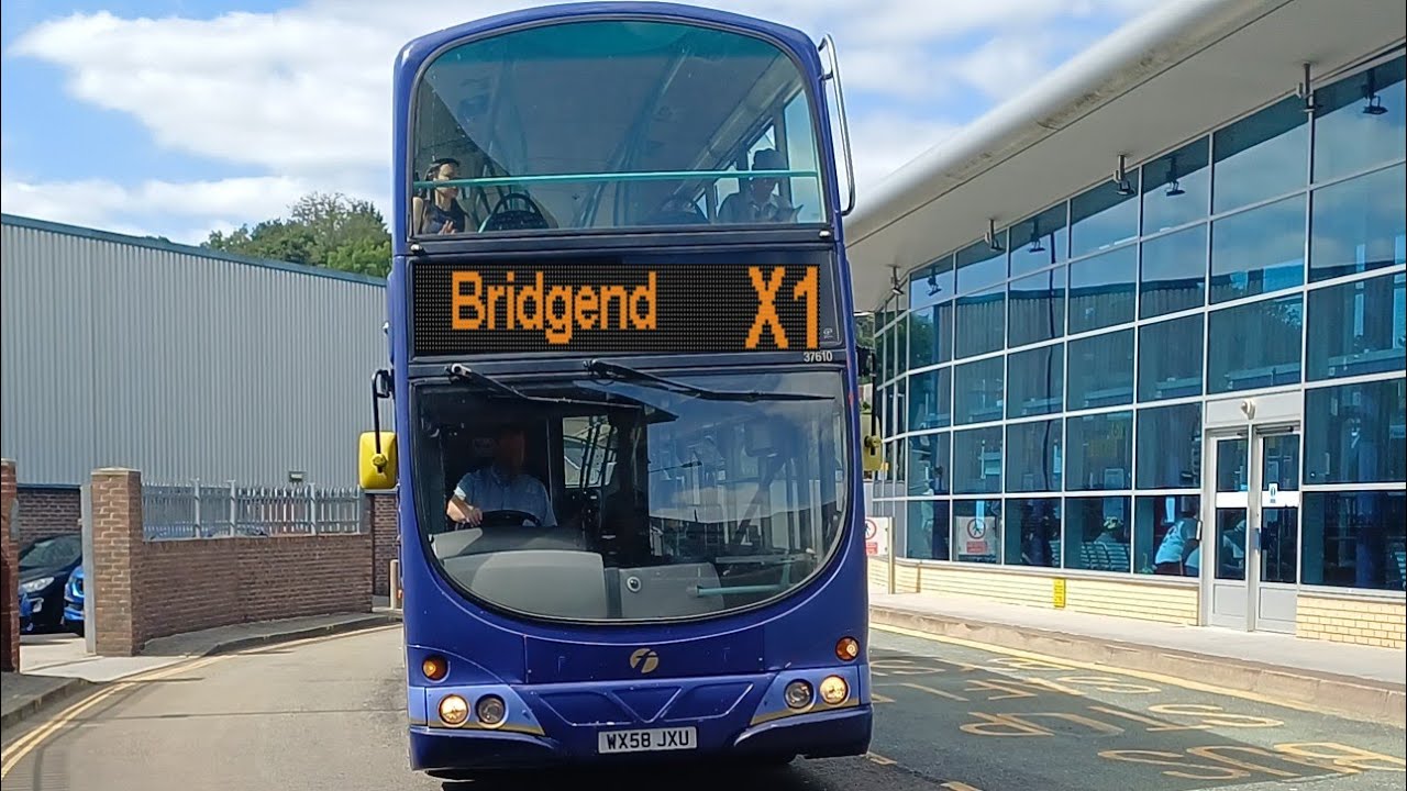 Journey on 37610 from Port Talbot to Bridgend 