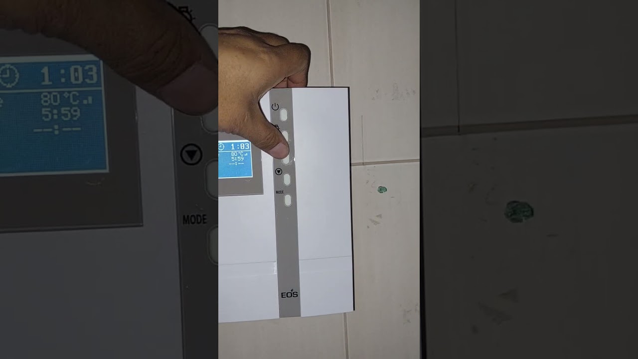 how to operate Eos sauna #steam ##dubai #dubailife #infraredsauna #infraredsauna