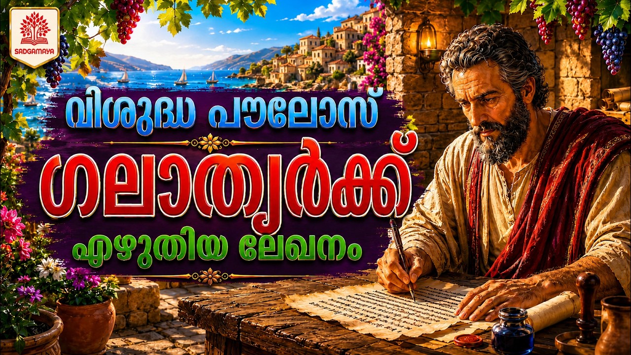 ഗലാത്യർക്ക് എഴുതിയ ലേഖനം | Galatians #malayalamaudiobible #suvishesham #biblereading #sadgamayaa