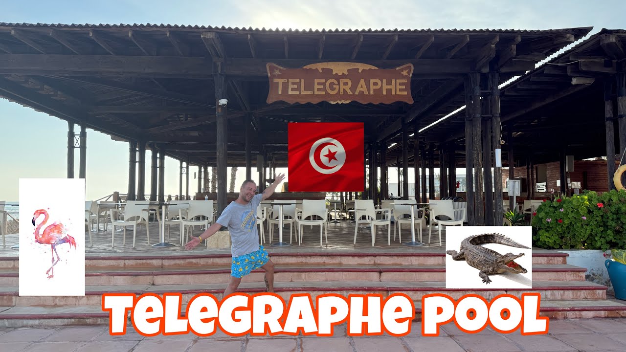 Splash time in Tunisia at the Sahara beach resort