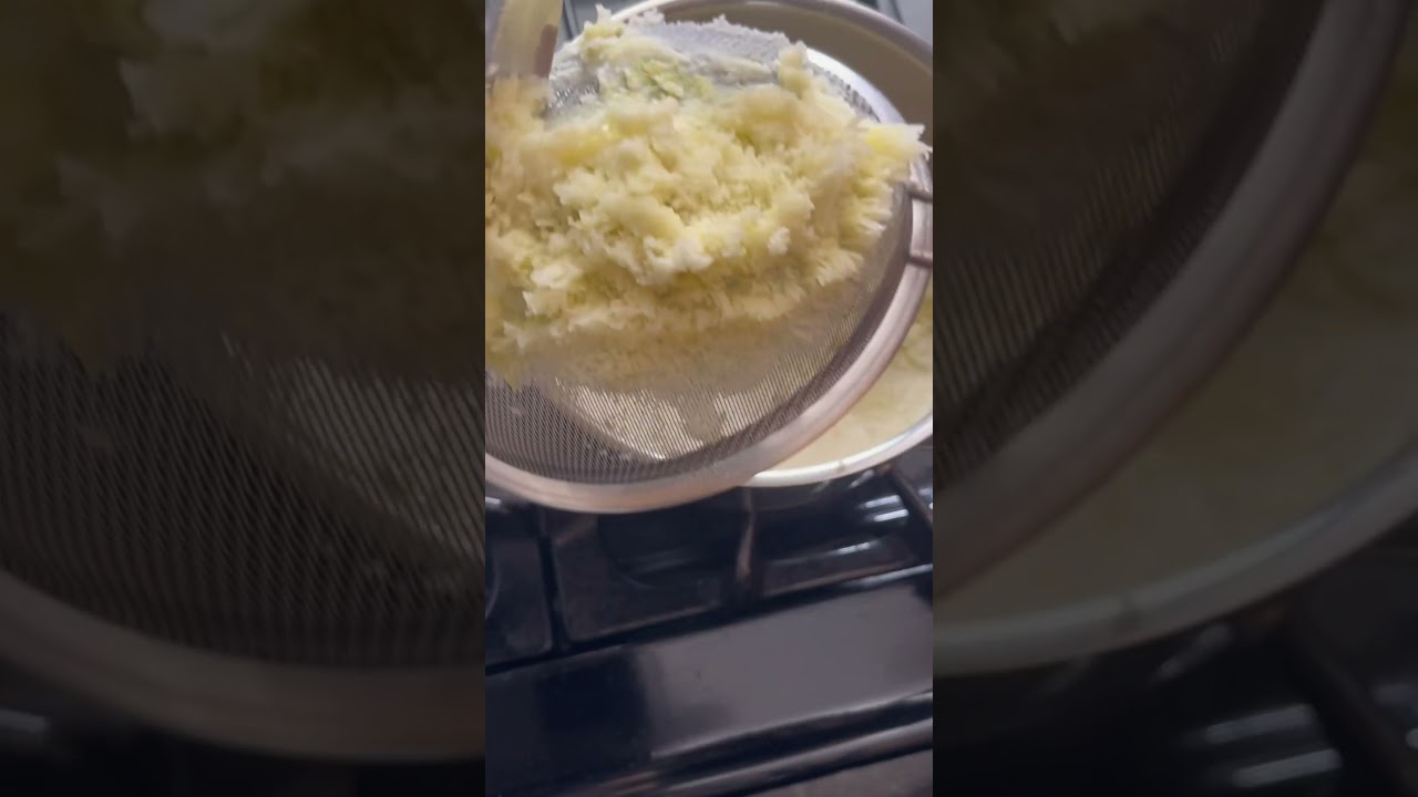 Easy almost Michelin mashed, just pass them through sieve another 25 times to make them extra silky