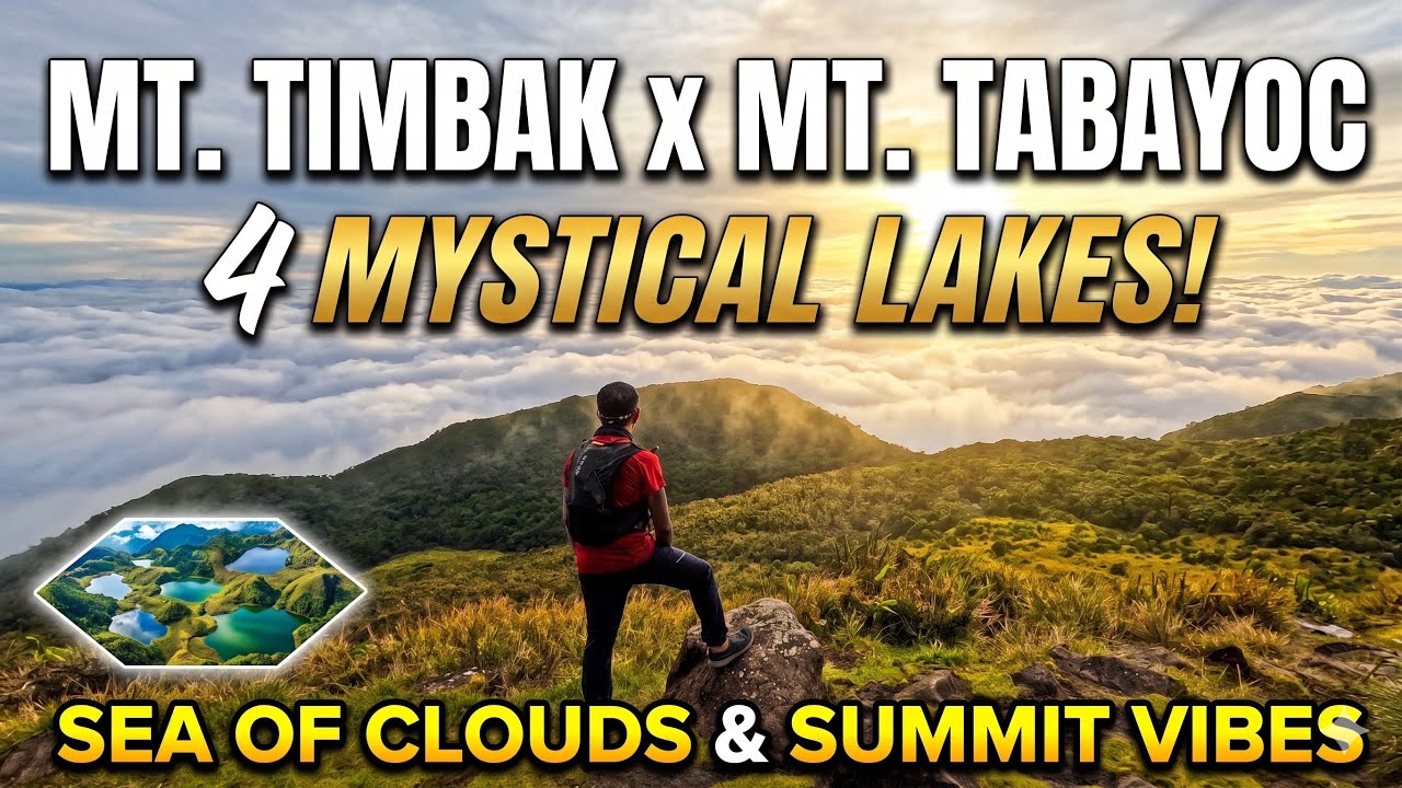 Mt. Timbak x Mt. Tabayoc Hike | 4 Mystical Lakes of Benguet 🌿🏔️