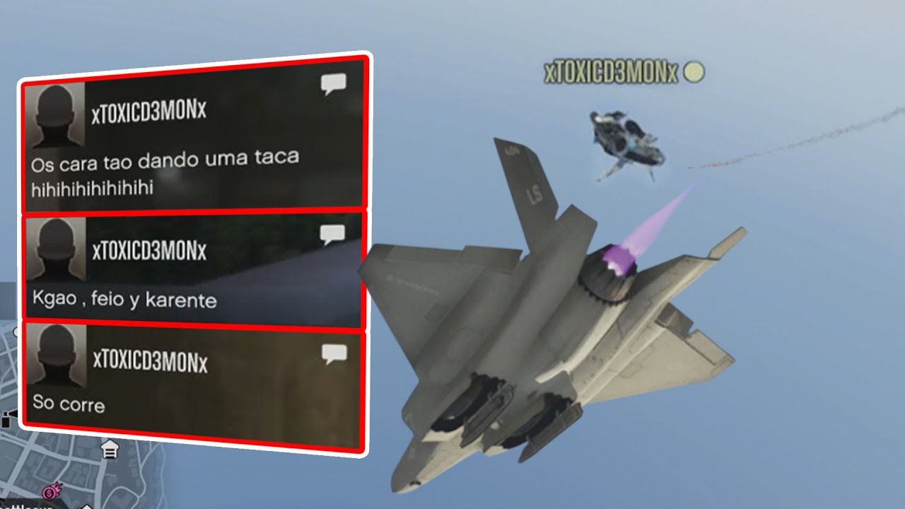 GTA 5 - GRIEFER FUJÃO SE ESCONDEU E FICOU TORCENDO PARA QUE 2 TRYHARDS ME VENCESSEM!