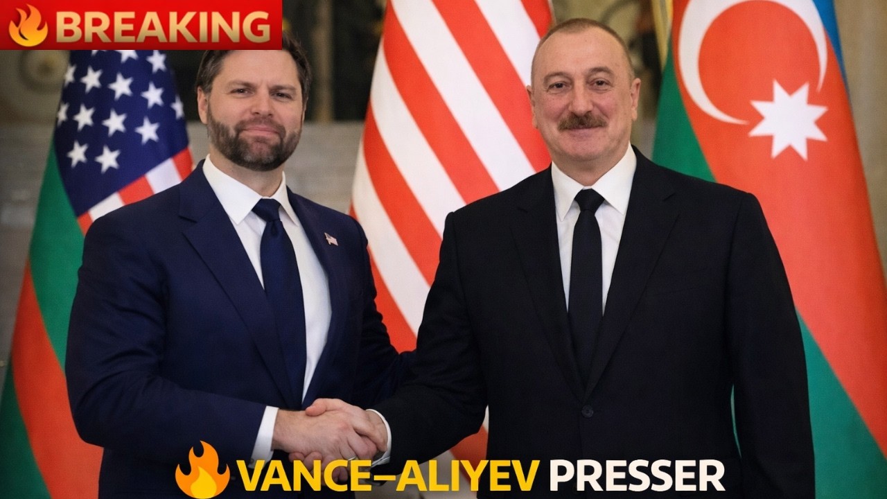 JD Vance Just Did Something NOBODY Expected At Azerbaijan Press Conference