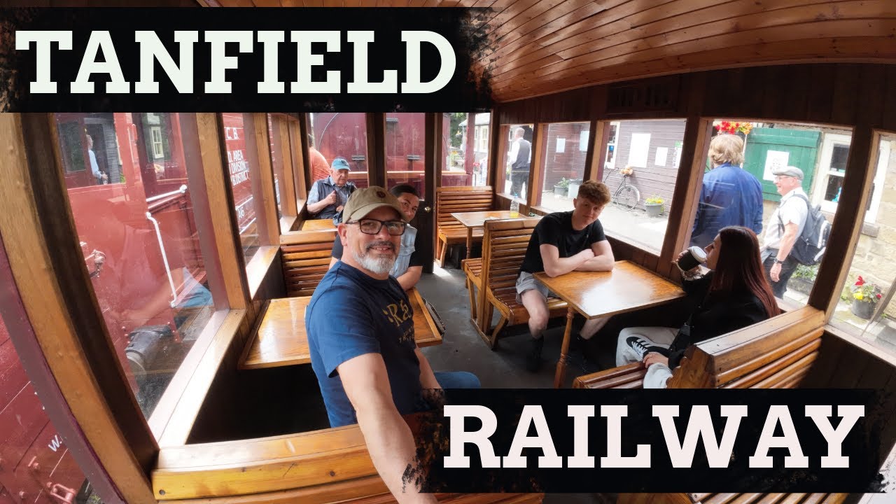 AN AFTERNOON AT TANFIELD RAILWAY