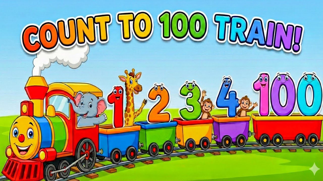Learn Counting 1 to 100 for Kids | 1 to 100 | 123 | Numbers Song | Preschool Learning
