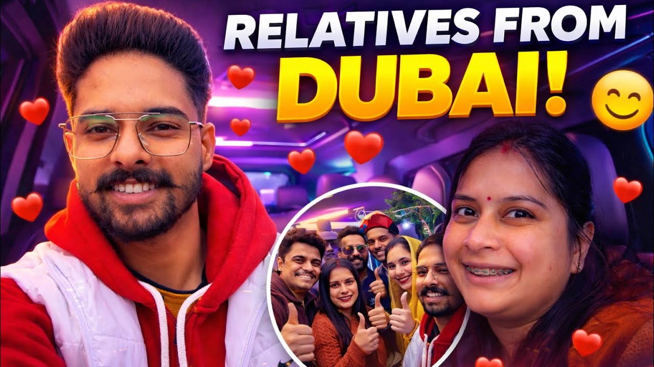 Dubai Se Aaye Ristedaar✈️ | Relatives From Dubai😳| Jassi Jaswal Vlogs