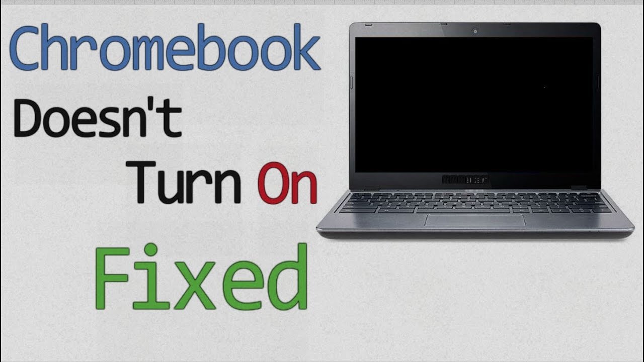 Как починить Chromebook, который не включается