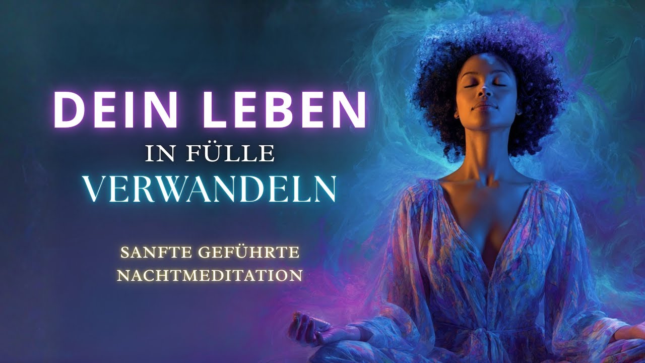 Dein Leben in Fülle verwandeln 🌙 | Geführte Nachtmeditation für Liebe und Gesundheit | Traumzeit