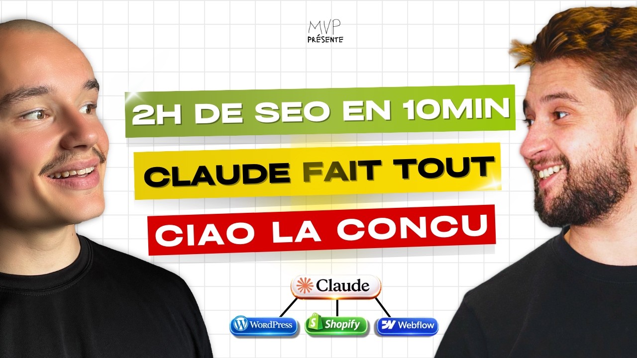 Claude Code fait ton SEO, sur ton CMS ! (WordPress, Shopify…)